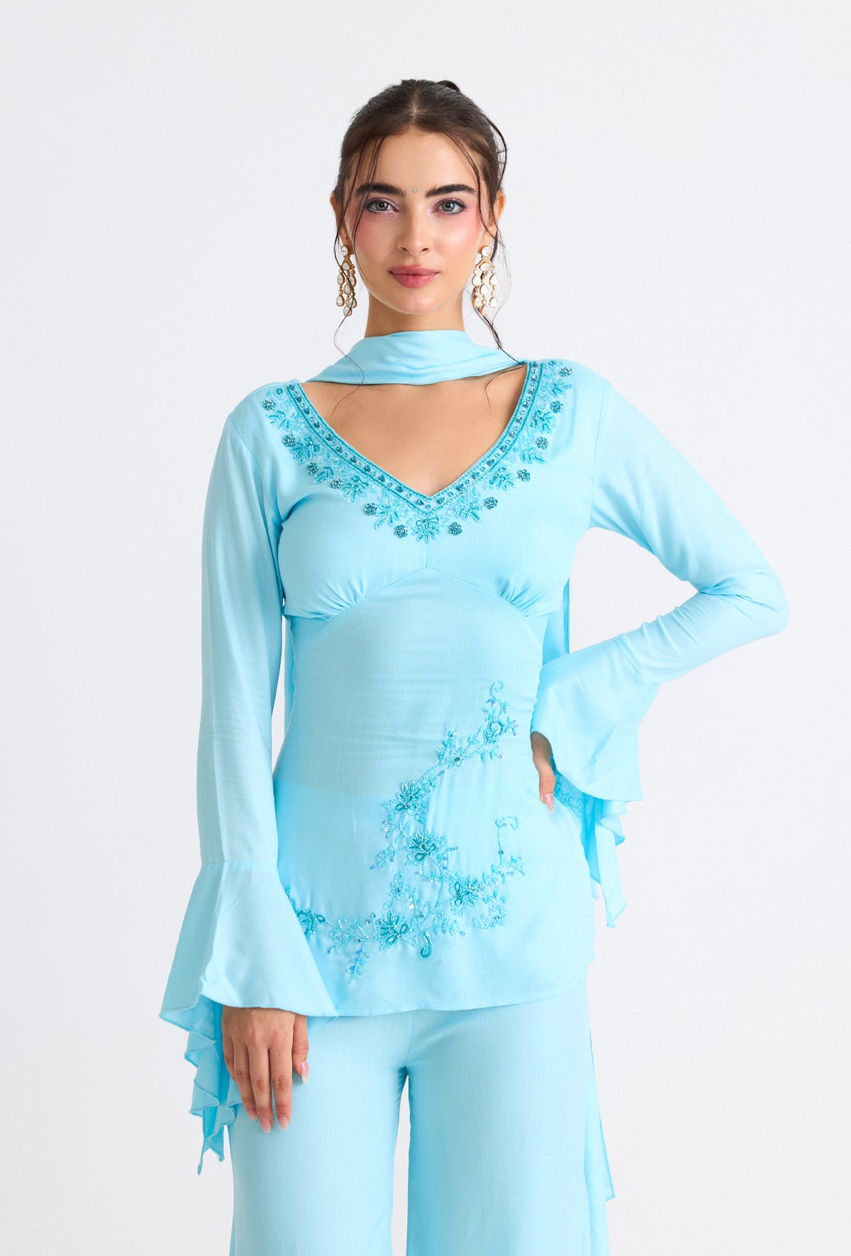 Sea Blue Amber