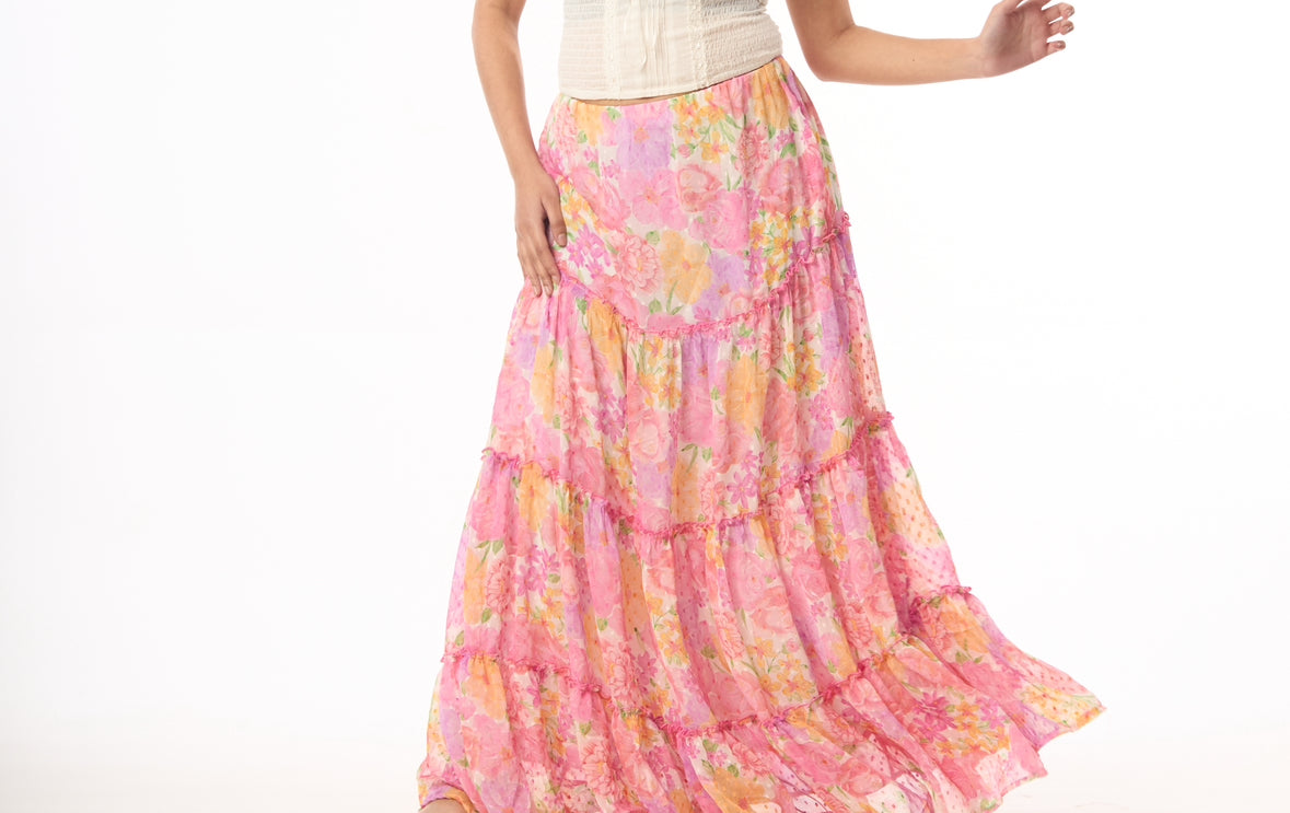 Floral skirt