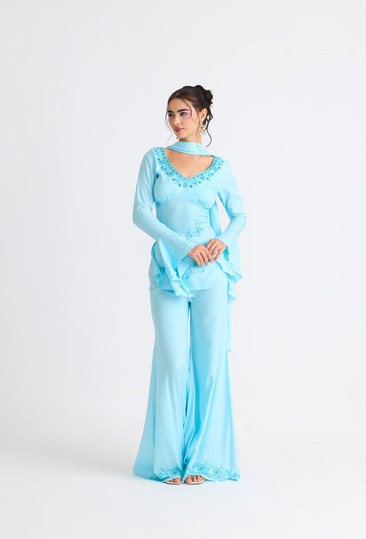 Sea Blue Amber