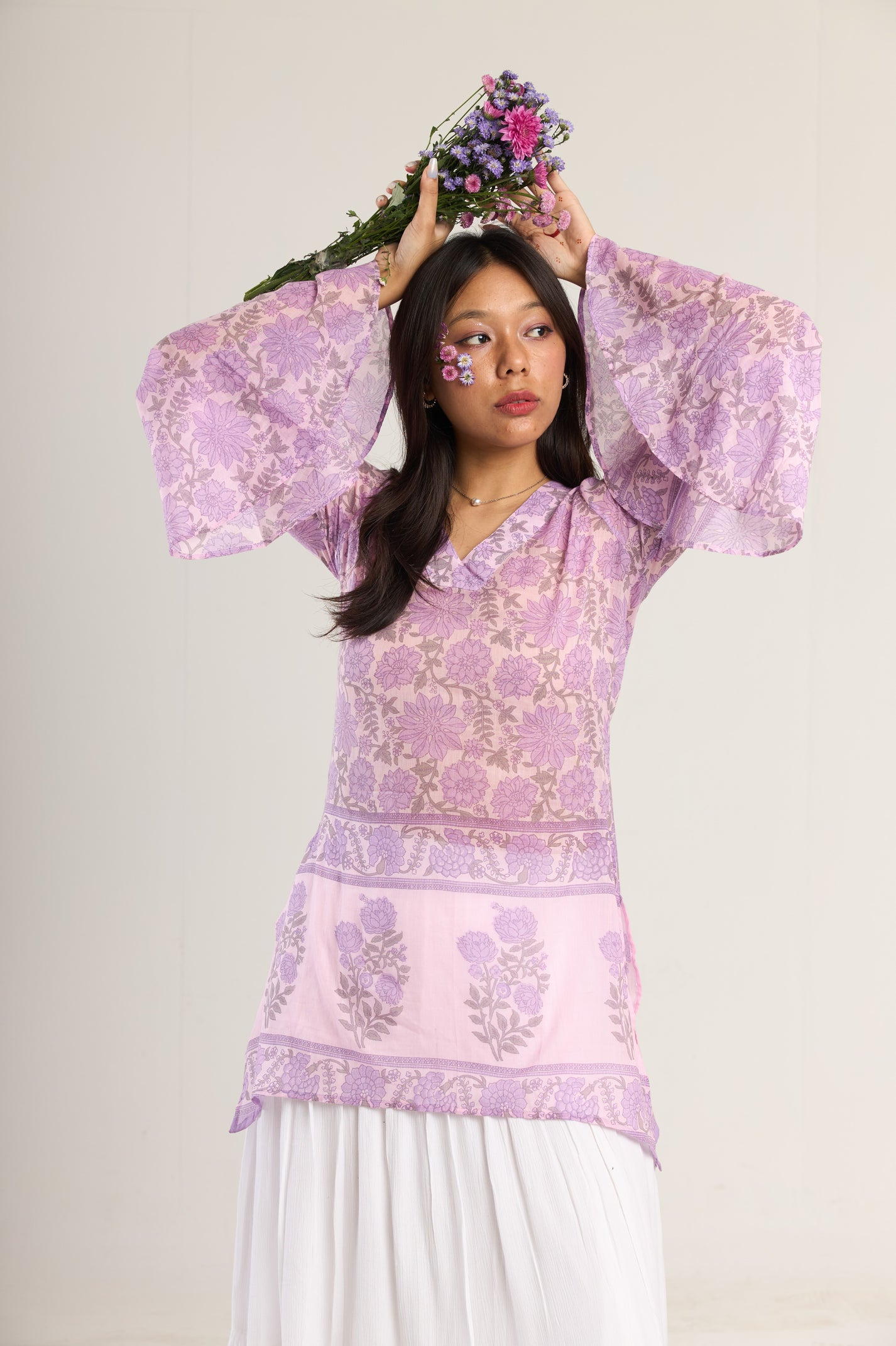 Lavender Mist - Fairy Kurti