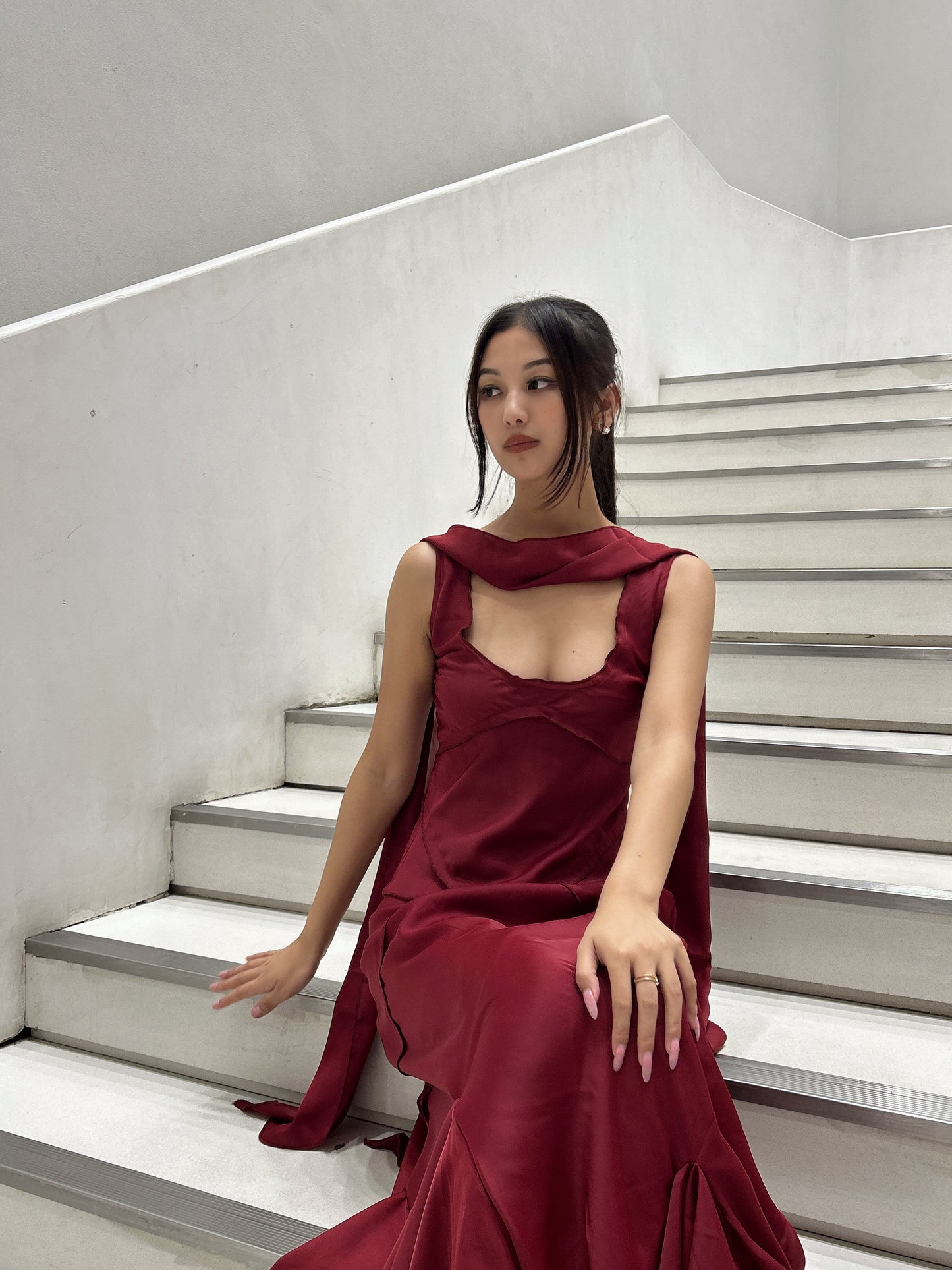 Diva Satin Dress