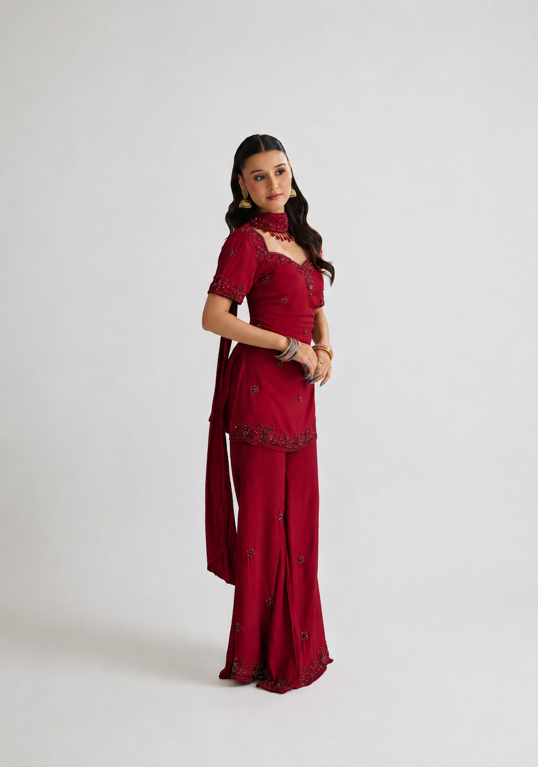 Red Alyssa Set